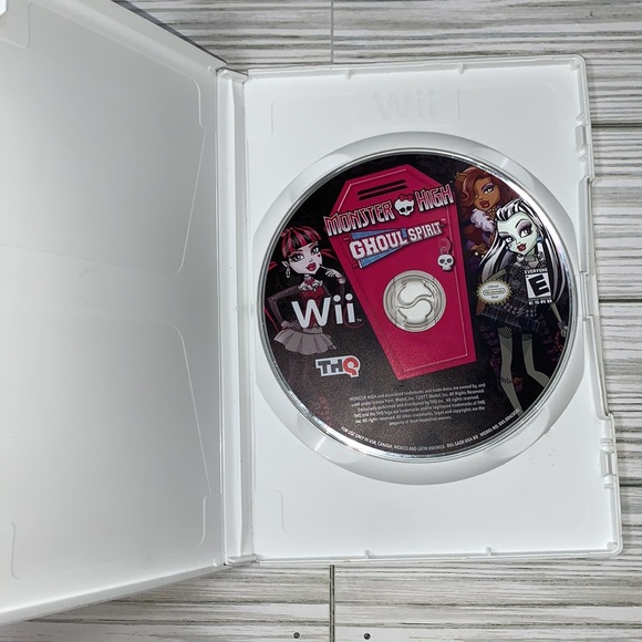 Monster High Ghoul Spirit Nintendo Wii video game. - Picture 8 of 11